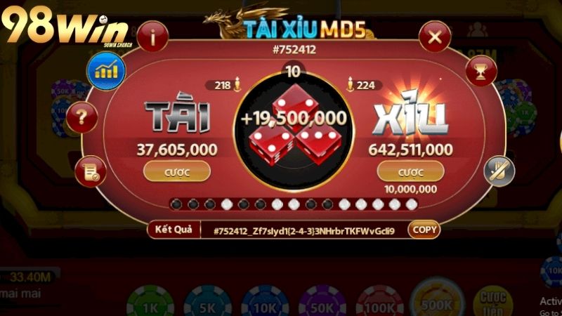 Tài xỉu online tỷ lệ cao